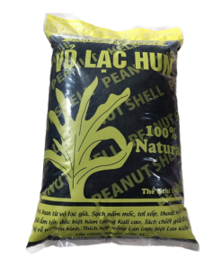 Giá thể vỏ lạc hun - đậu phộng hun - Bao 10 lít (HN)