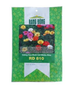 Hạt giống hoa mười giờ nhiều màu RD 810 Rạng Đông - Gói 0.03 gram