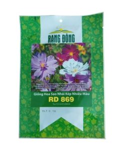 Hạt giống hoa sao nhái kép nhiều màu RADO 869 Rạng Đông - Gói 0.1 gram