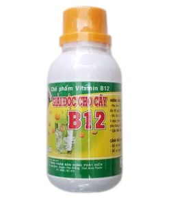 Chế phẩm Vitamin B12 chống sốc và giải độc cho cây trồng, hoa cảnh - Chai 100ml