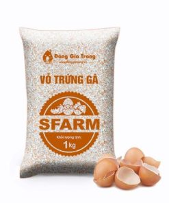 Vỏ trứng gà Sfarm đã qua xử lý - Túi 1Kg