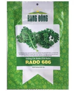 Hạt giống Cải Xoăn ( Cải Kale ) Rạng Đông RADO 686 - Gói 5gr