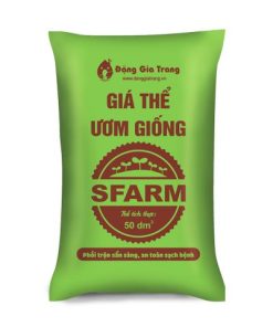 Giá thể ươm giống ươm hạt Sfarm - Bao 50dm3 ~ 22kg - 23kg