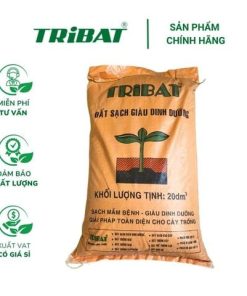 Đất trồng cây Tribat giàu dinh dưỡng (20dm³) – Đất sạch, trồng rau, hoa, cây kiểng hiệu quả