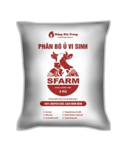 Phân hữu cơ SFARM - Phân bò ủ vi sinh đã qua xử lý giúp tơi đất, giàu mùn, tốt cho rau, hoa, cây ăn trái, bonsai