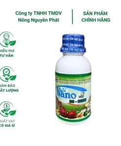 - Phân bón vi lượng Nano Bo - Canxi chống nứt trái, rụng nụ - Chai 100ml